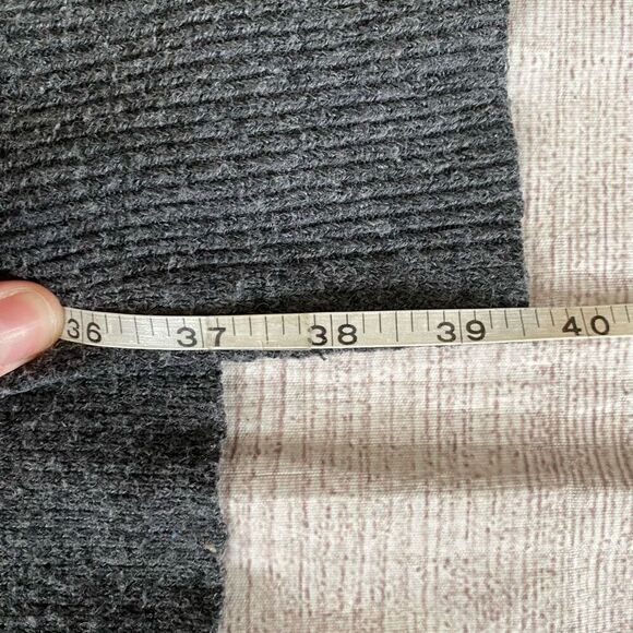 Prologue women S long open front cardigan w/side slits grey - Picture 11 of 11